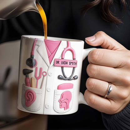 Celebrate Your Favorite Medical Professional, Medical Equipment - Personalized Custom Coffee Mug - DOC014_MG