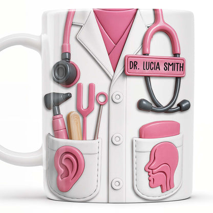 Celebrate Your Favorite Medical Professional, Medical Equipment - Personalized Custom Coffee Mug - DOC014_MG