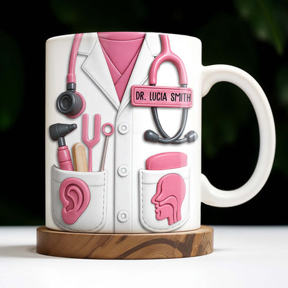 Celebrate Your Favorite Medical Professional, Medical Equipment - Personalized Custom Coffee Mug - DOC014_MG