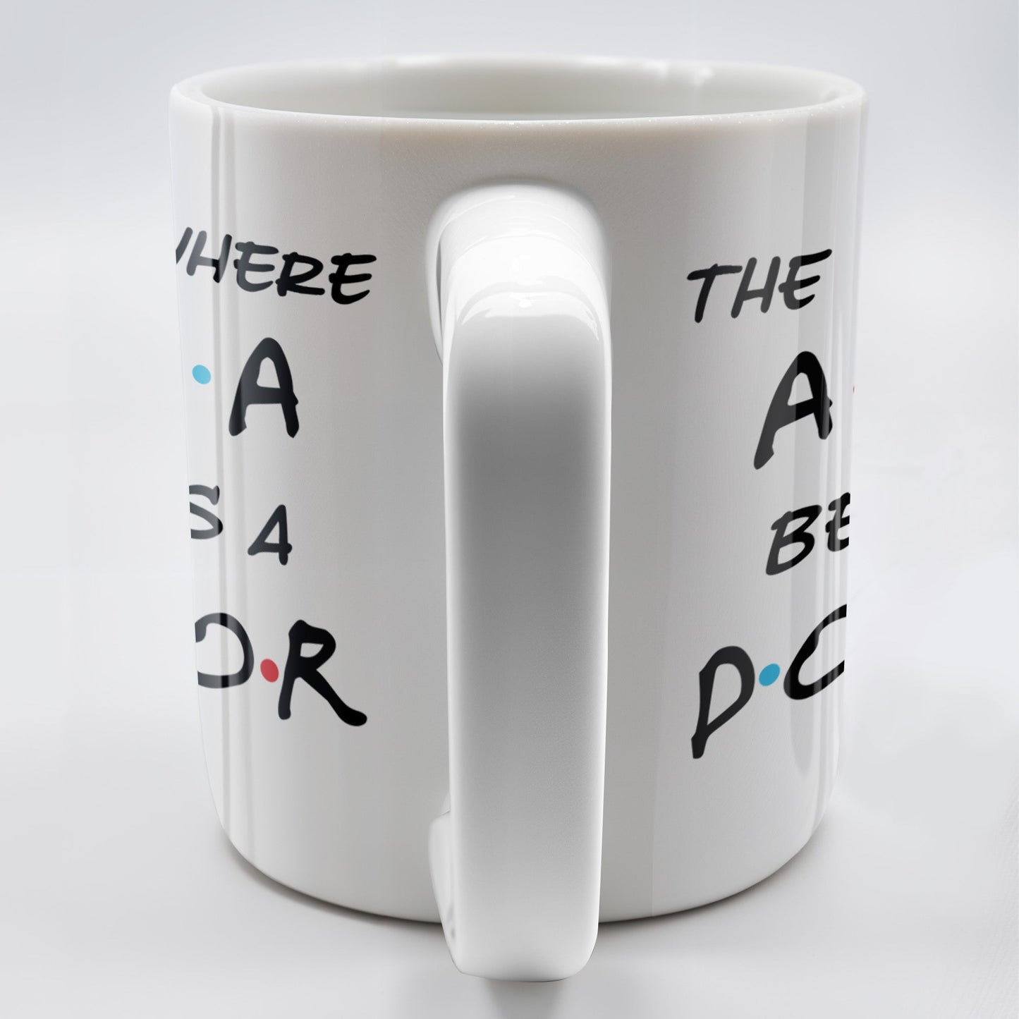 The One Where A.N.A Becomes A Doctor, Lettering Design - Personalized Custom Coffee Mug - DOC028_MG
