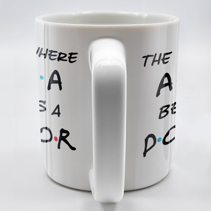 The One Where A.N.A Becomes A Doctor, Lettering Design - Personalized Custom Coffee Mug - DOC028_MG