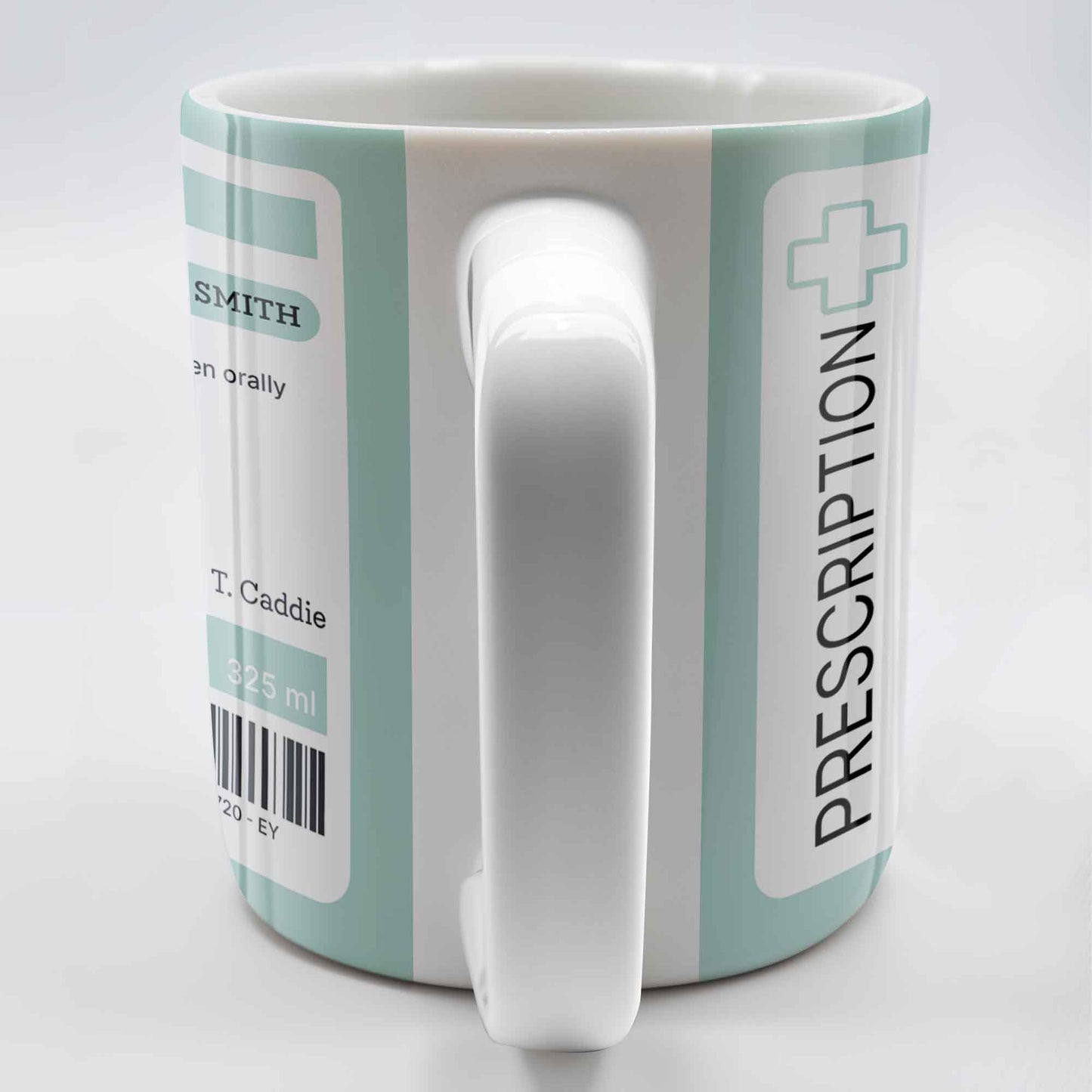 Prescription Tea, One Dose To Be Taken 3-4 Times Per Day - Personalized Custom Coffee Mug - DOC038_MG