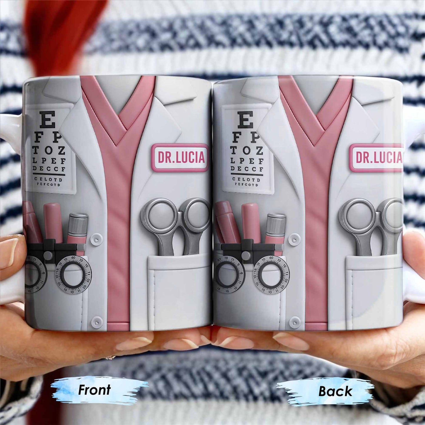 Celebrate Your Favorite Doctor, Essential Medical Tools - Personalized Custom Coffee Mug - DOC050_MG