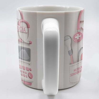 Celebrate Your Dedication, Medical Uniform And Equipment - Personalized Custom Coffee Mug - DOC059_MG