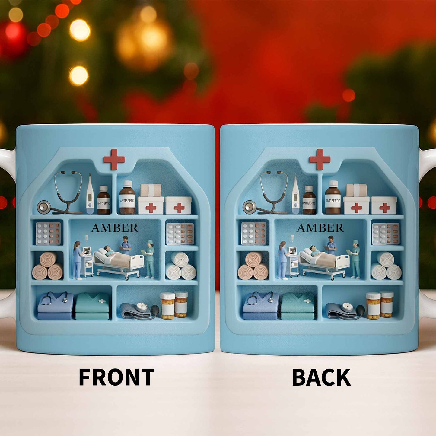 Perfect Gift for Healthcare Professionals - Personalized Custom Coffee Mug - DOC071_MG
