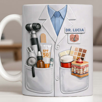 Celebrate Medical Professionals With Essential Medical Tools - Personalized Custom Coffee Mug - DOC099_MG