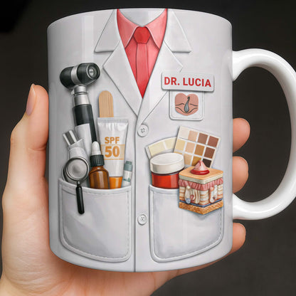 Celebrate Medical Professionals With Essential Medical Tools - Personalized Custom Coffee Mug - DOC099_MG