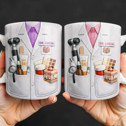 Celebrate Medical Professionals With Essential Medical Tools - Personalized Custom Coffee Mug - DOC099_MG