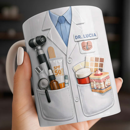 Celebrate Medical Professionals With Essential Medical Tools - Personalized Custom Coffee Mug - DOC099_MG