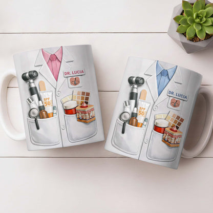 Celebrate Medical Professionals With Essential Medical Tools - Personalized Custom Coffee Mug - DOC099_MG