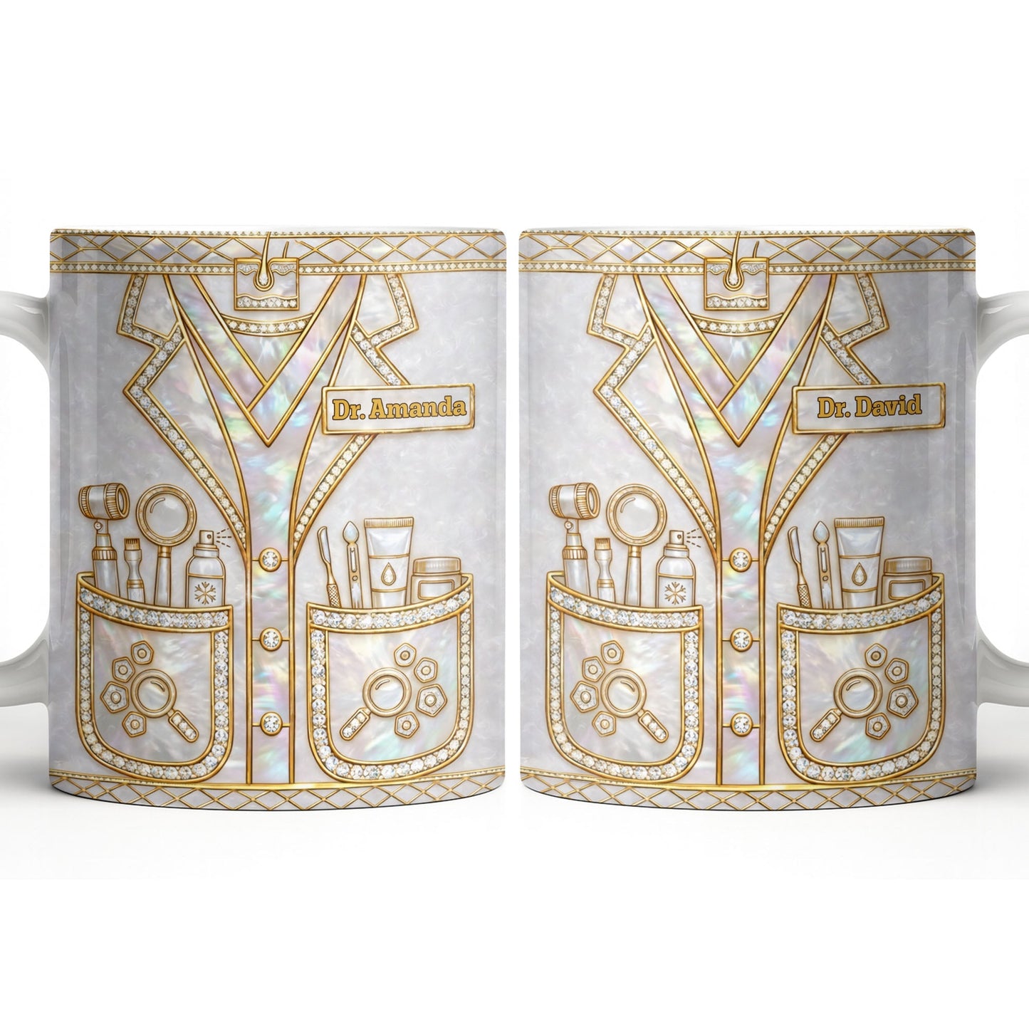 Celebrate Your Medical Profession With Custom Medical Tools - Personalized Custom Coffee Mug - DOC105_MG
