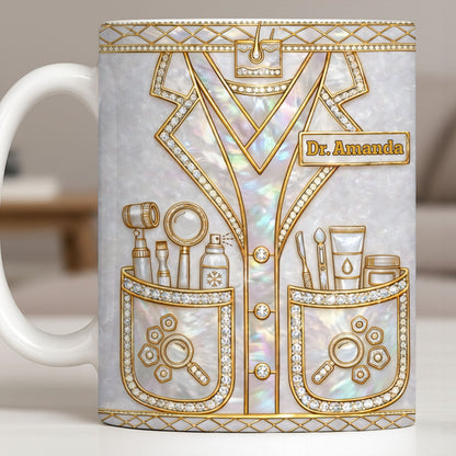 Celebrate Your Medical Profession With Custom Medical Tools - Personalized Custom Coffee Mug - DOC105_MG