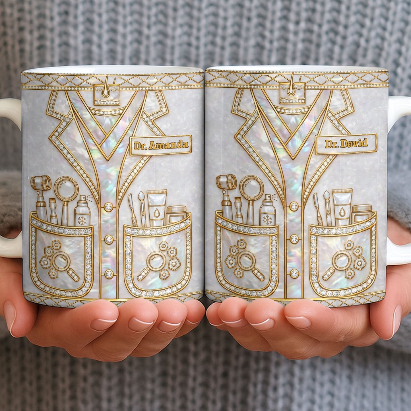 Celebrate Your Medical Profession With Custom Medical Tools - Personalized Custom Coffee Mug - DOC105_MG