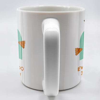 Every Poo I Do I Do It For You, Dog And Poo Emoji - Personalized Custom Coffee Mug - DOG043_MG