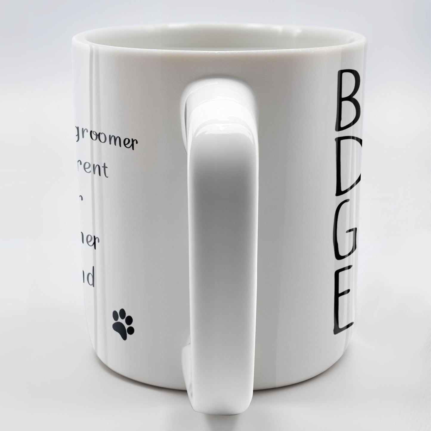 Best Groomer Ever, Paws And Bone Design - Personalized Custom Coffee Mug - DOG068_MG