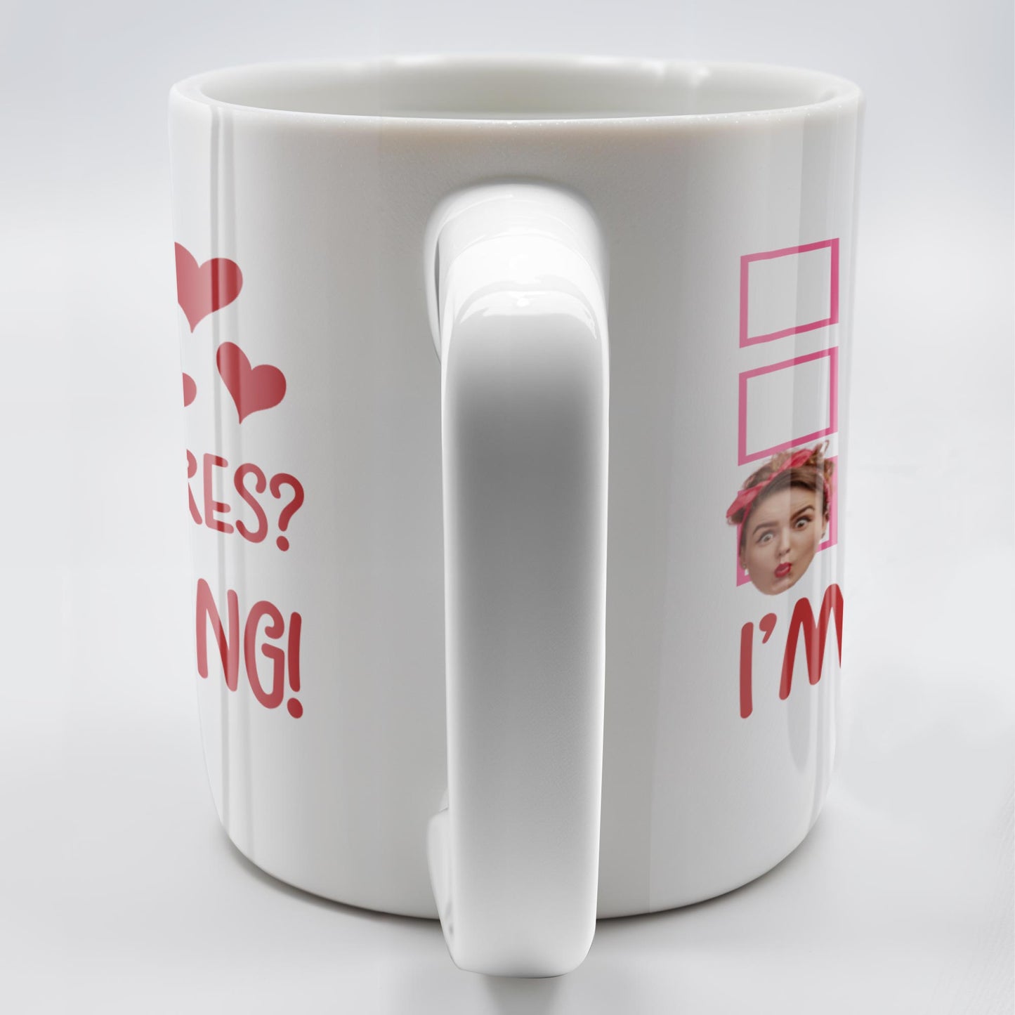 Single Taken Who Cares I'm Amazing With Checkboxes And Hearts - Personalized Custom Coffee Mug - DTG020_MG