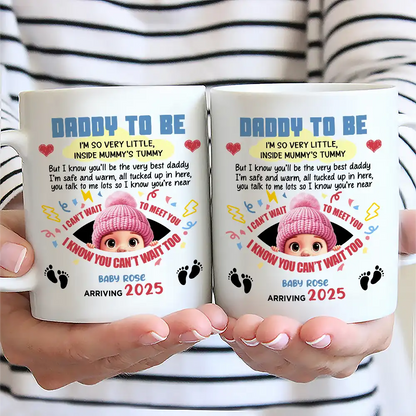 Daddy To Be - Personalized Mug
