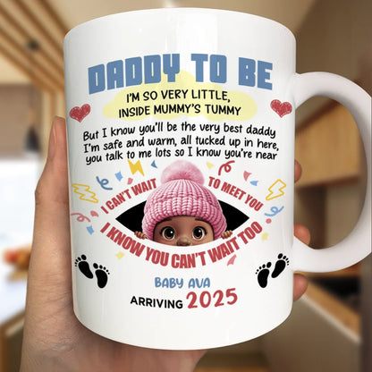Daddy To Be - Personalized Mug