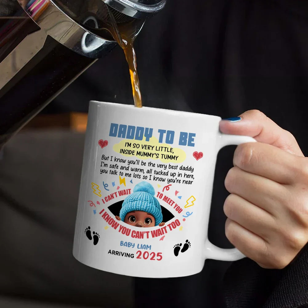 Daddy To Be - Personalized Mug