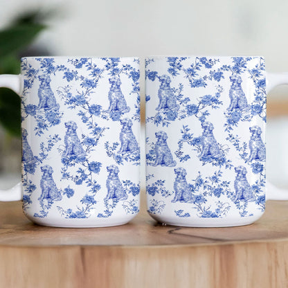 Dog Mom - Toile De Jouy Version - Personalized Mug