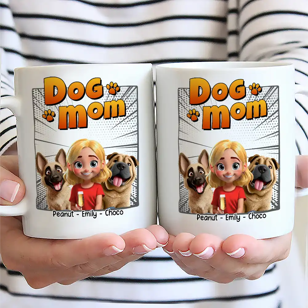 Dog Treat Dealer 3D Effect - Personalized Mug
