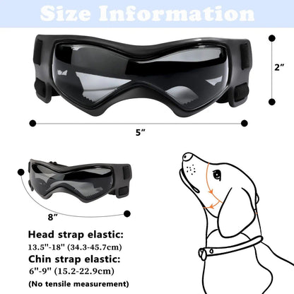 Dog Sunglasses for Small Dogs - UV Protection Eyewear for Pets