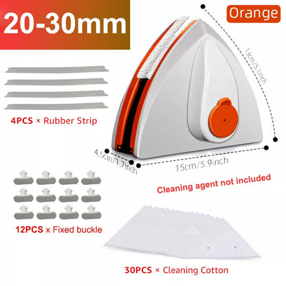 Double Sided Magnetic Window Cleaner
