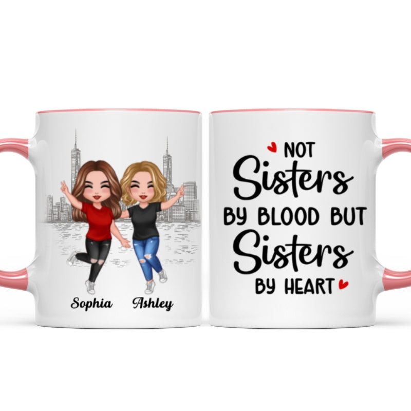 Happy Doll Besties Gift For Best Friends Personalized Mug