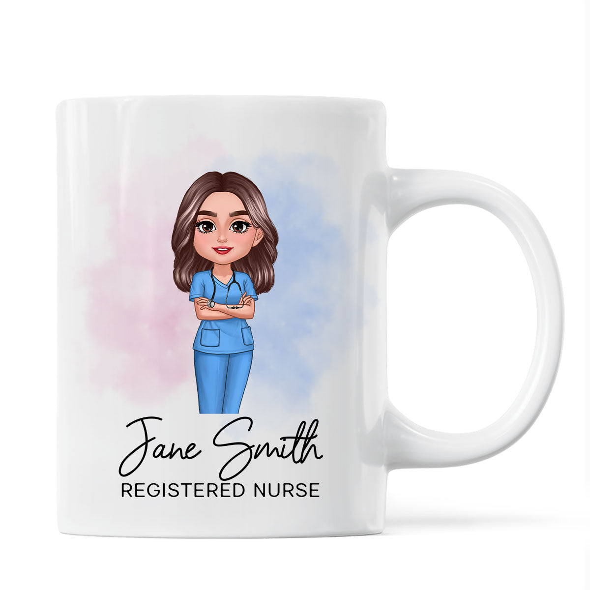 Nurse Personalized Mug, Appreciation Gift, Graduation Gift, Christmas Gift For Colleagues, Boss