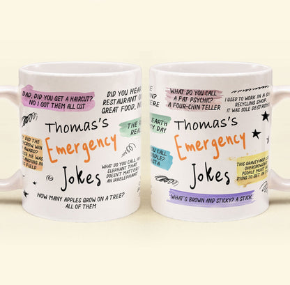 Emergency Jokes - Personalized Mug