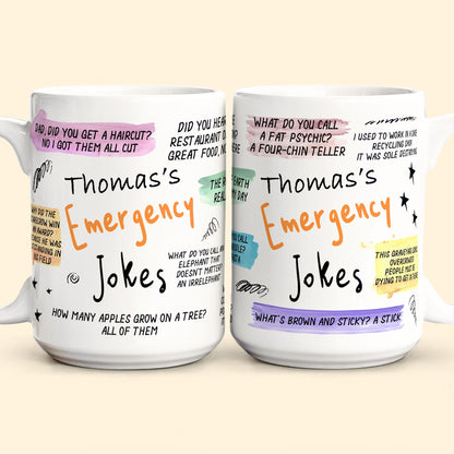 Emergency Jokes - Personalized Mug