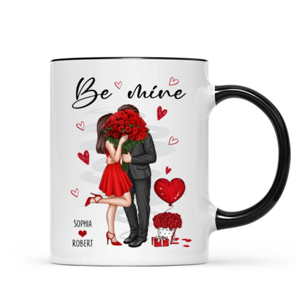 Be Mine Elegant Couple Personalized Mug