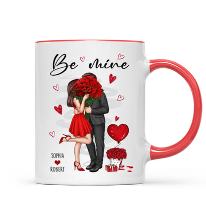 Be Mine Elegant Couple Personalized Mug