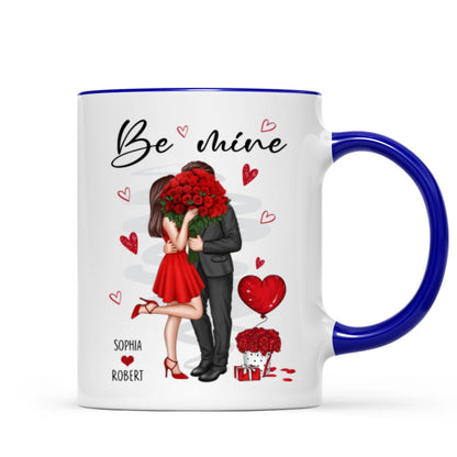Be Mine Elegant Couple Personalized Mug