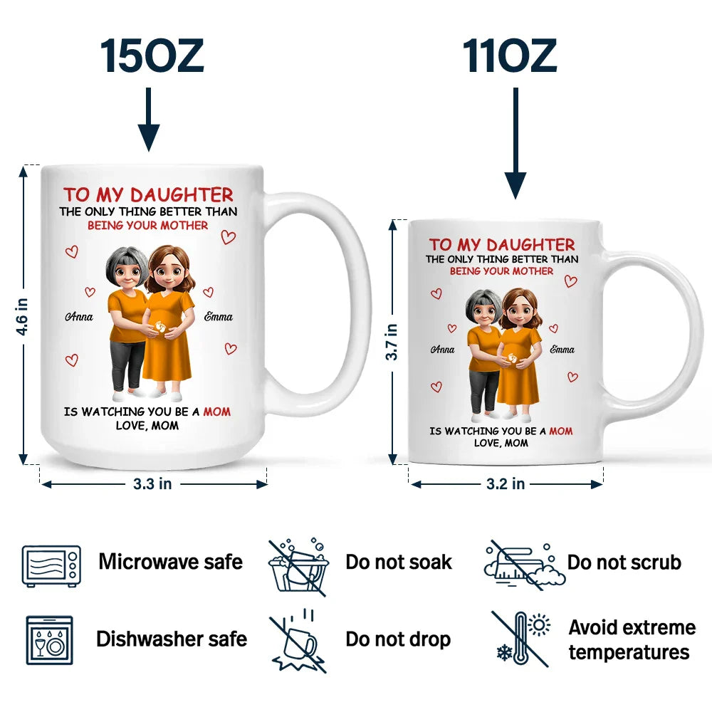 Expecting Parents The Only Better Thing Than - Personalized Mug