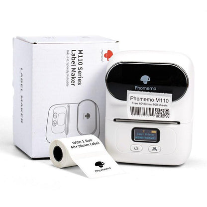 Portable Mini Thermal Printer - Memo And Label Printer