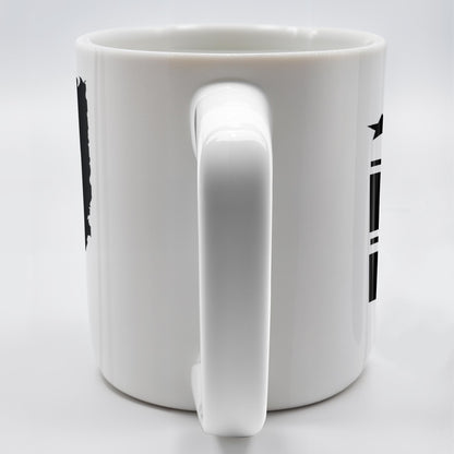 Old Lives Matter, Text and American Flag - Personalized Custom Coffee Mug - FAM327_MG