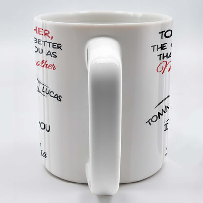 To My Brother, The Only Thing Better Than Having You As My Little Brother - Personalized Custom Coffee Mug - FAM347_MG