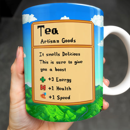 Tea, Artisan Goods, It Smells Delicious, Farm and Woman - Personalized Custom Coffee Mug - FAM348_MG