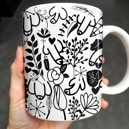 Celebrate Life's Little Moments With Nature-Inspired Designs - Personalized Custom Coffee Mug - FAM360_MG