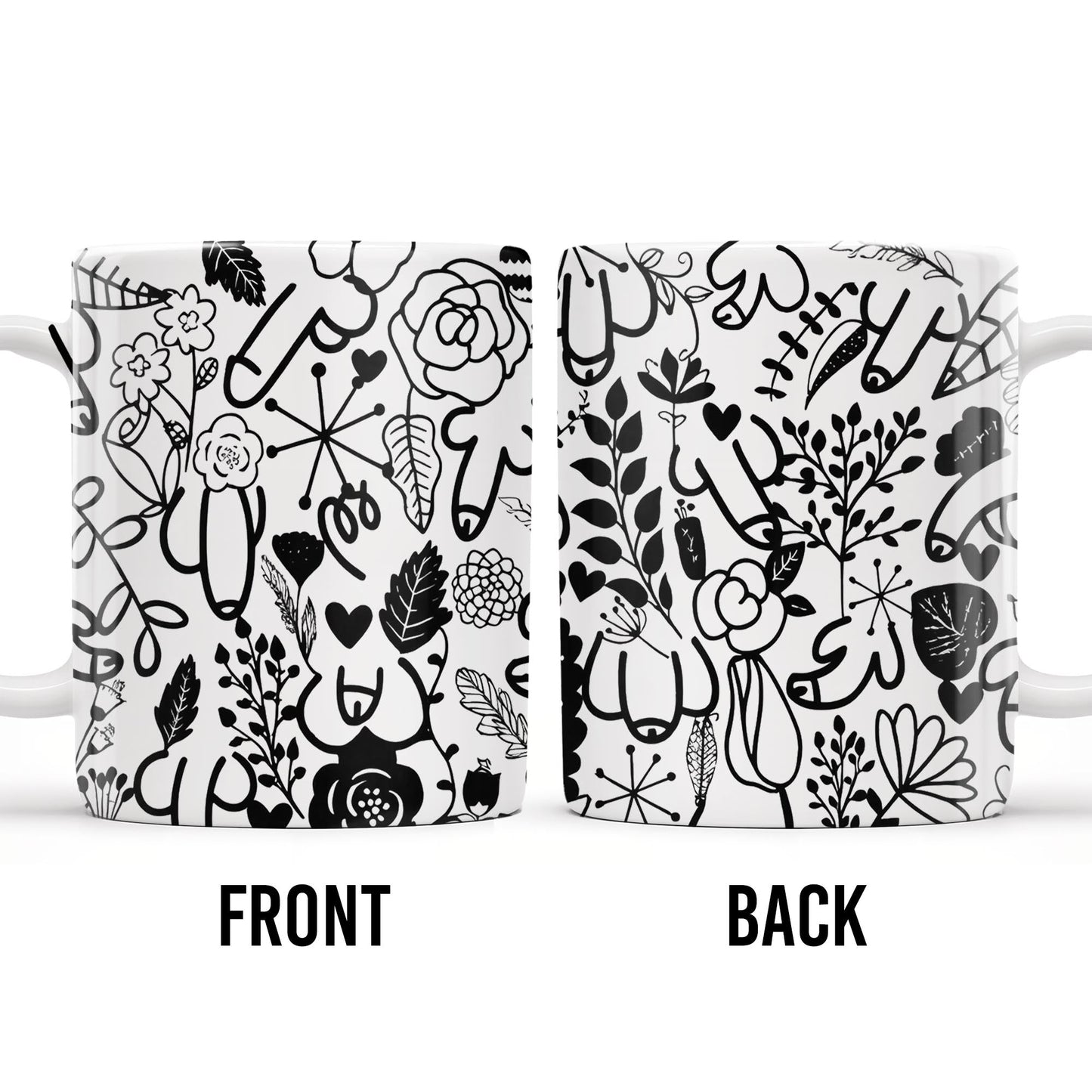 Celebrate Life's Little Moments With Nature-Inspired Designs - Personalized Custom Coffee Mug - FAM360_MG