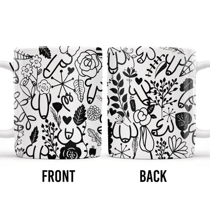 Celebrate Life's Little Moments With Nature-Inspired Designs - Personalized Custom Coffee Mug - FAM360_MG