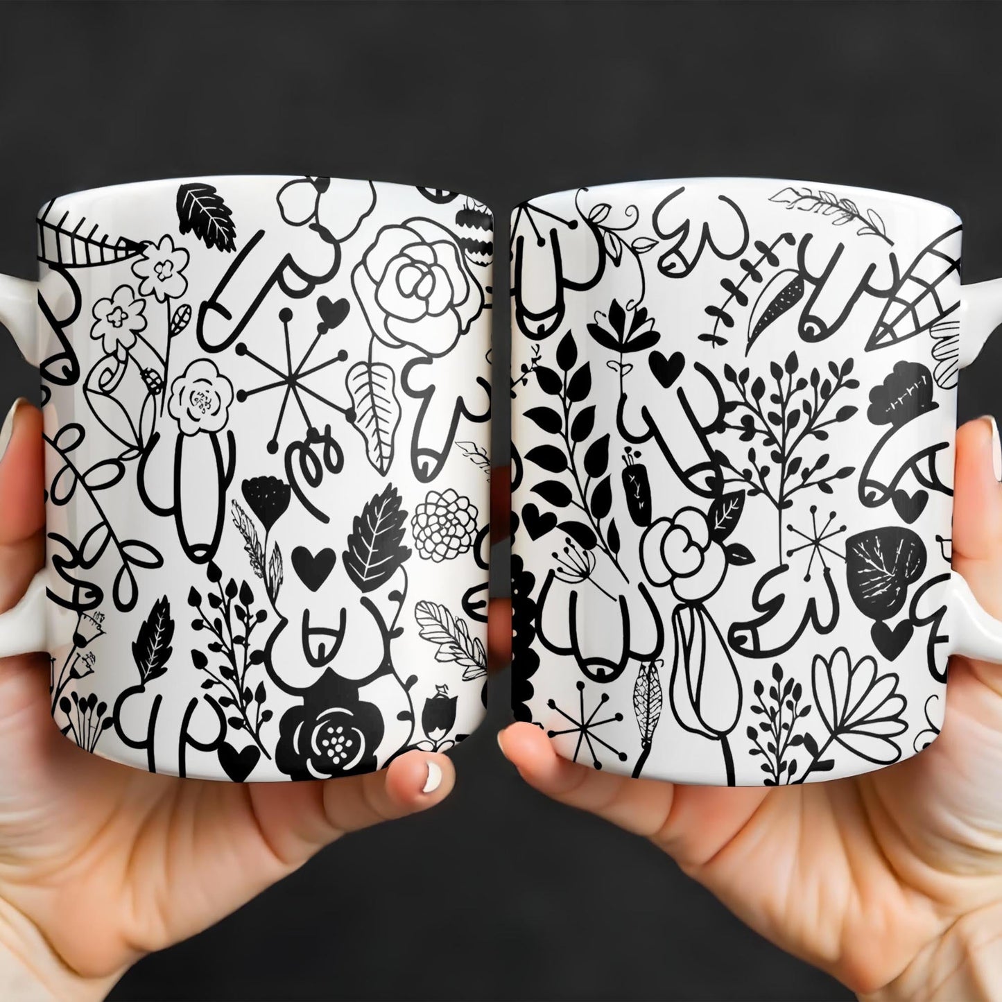 Celebrate Life's Little Moments With Nature-Inspired Designs - Personalized Custom Coffee Mug - FAM360_MG