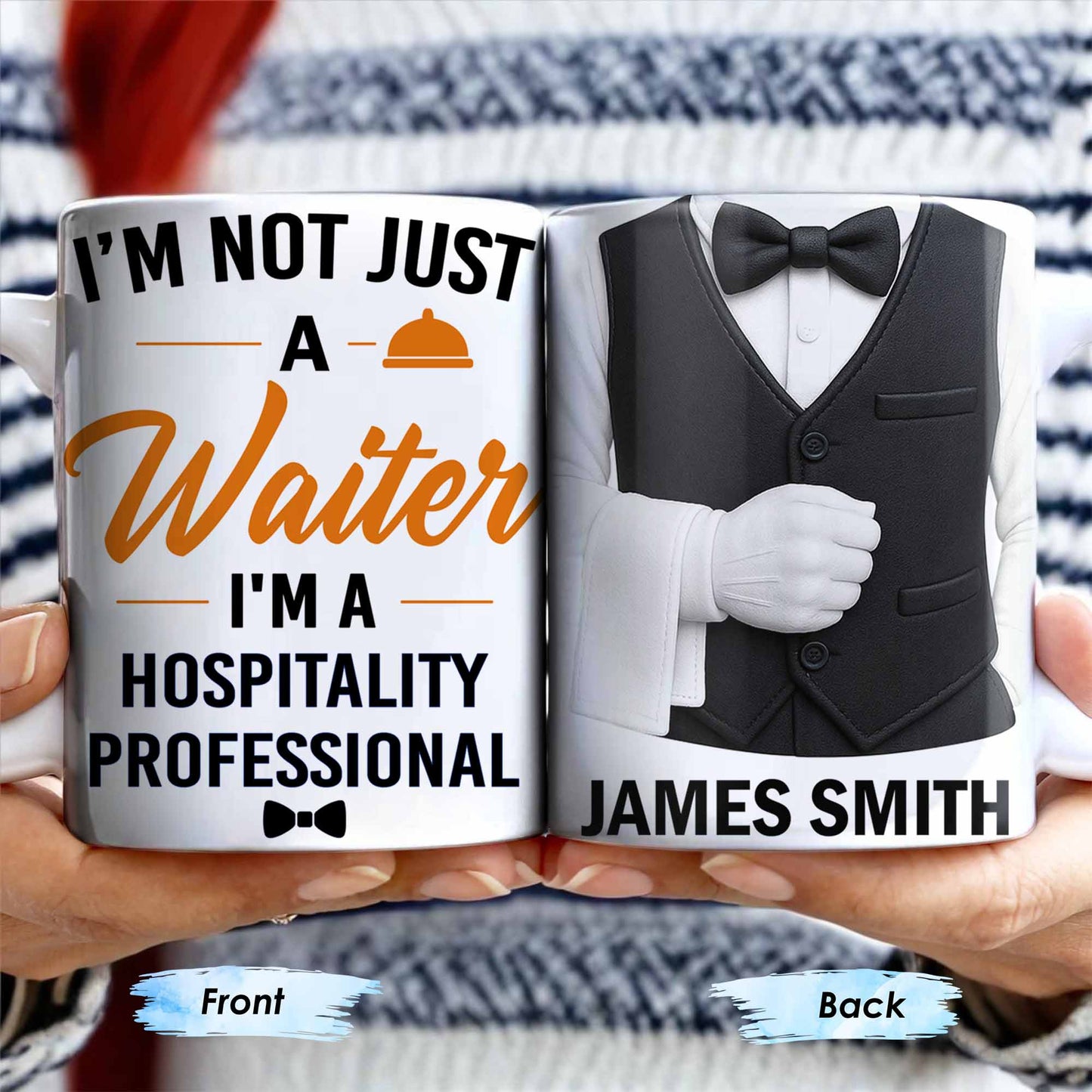 I'm Not Just A Waiter, I'm A Hospitality Professional - Personalized Custom Coffee Mug - FAM382_MG