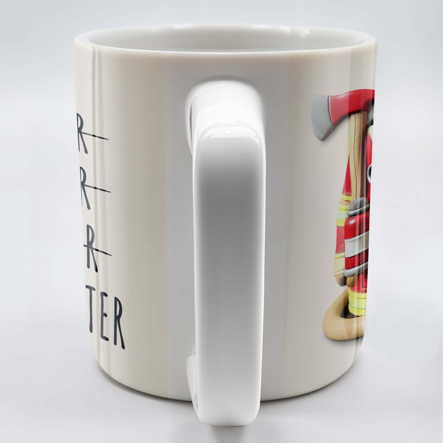 I'm a Firefiter Firefyter Firefiter I Spray Water - Personalized Custom Coffee Mug - FIF003_MG