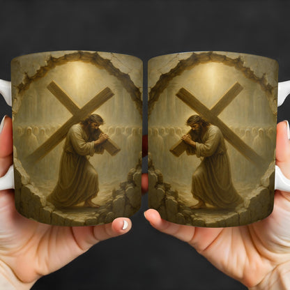 Celebrate Faith And Inspiration With This Beautifully Crafted Mug Featuring A Religious Figure - Personalized Custom Coffee Mug - FTH065_MG