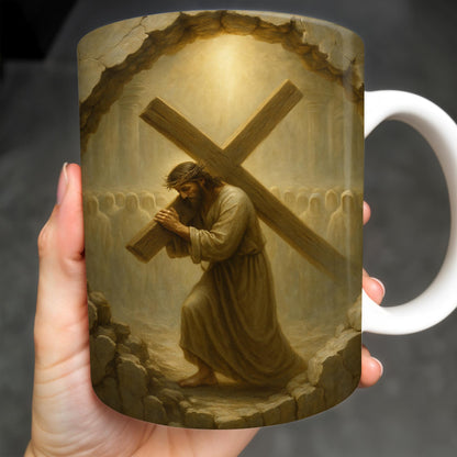 Celebrate Faith And Inspiration With This Beautifully Crafted Mug Featuring A Religious Figure - Personalized Custom Coffee Mug - FTH065_MG