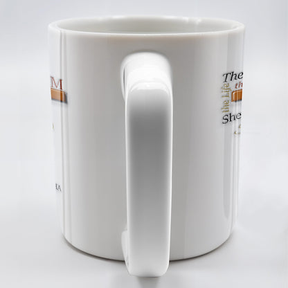 Light Of The Way, The Truth, Good Shepherd, Alpha & Omega, Messiah, Cross and Religious Text - Personalized Custom Coffee Mug - FTH069_MG