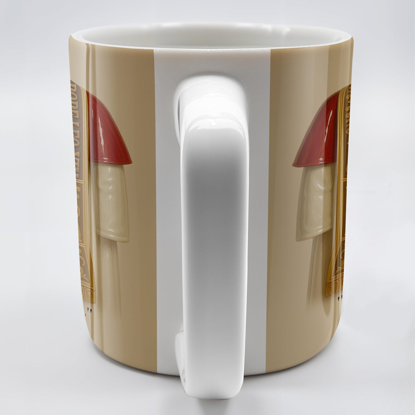 Peace Be With You, Papal Vestments and Cross - Personalized Custom Coffee Mug - FTH073_MG