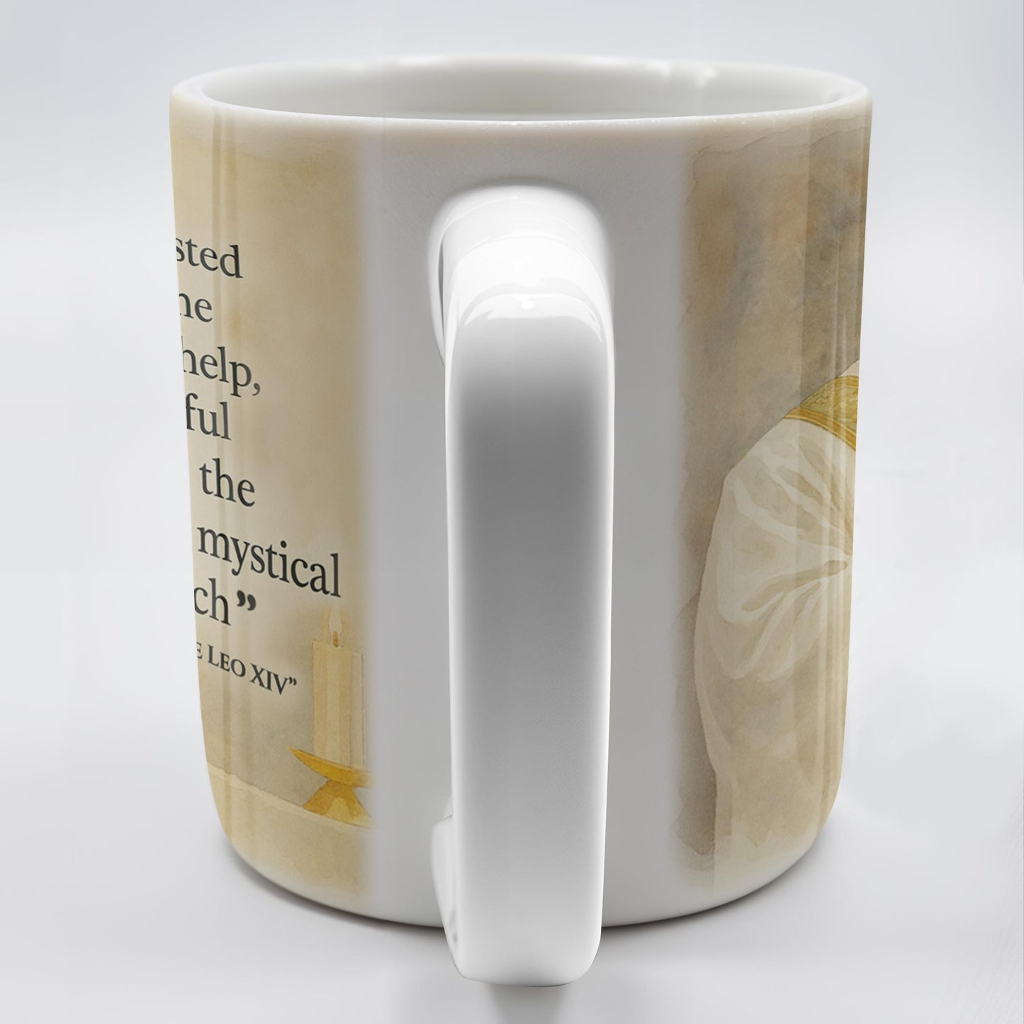 God Has... Entrusted This Treasure To Me, Pope And Censer - Personalized Custom Coffee Mug - FTH087_MG